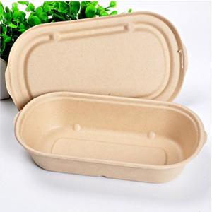  Corn Starch Biodegradable And Compostable Tableware Lunch Box Restaurants Manufactures