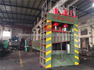 China WANSHIDA 800 Ton Hydraulic Guillotine Scrap Metal Shear Gantry Shear shearing machine on sale