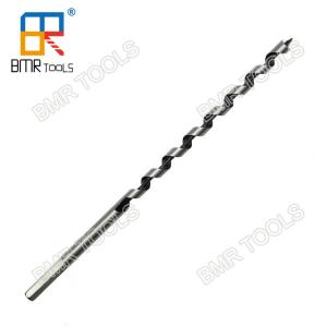 China BMR TOOLS 230mm Length Carbon Steel Hex Shank Hollow Wood Auger Bit for Wood Deep Drilling on sale