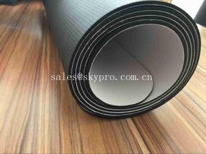 China 2mm Thick Fitness Non Slip Recyclable Yoga Mat Screen Printing Rubber Training Mats on sale