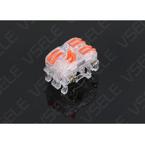  Screwless Electrical Connection 32A 400V Din Terminal Block Manufactures