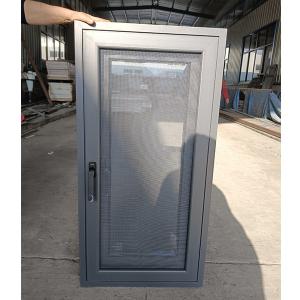 China Swing Opening UPVC Casement Window Door Soundproof 108mm Thermal Break on sale