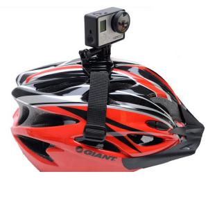  Gopro GP04 accessories vented helmet strap action camera bicycle helmet straps Mount Adapter for sj4000 xiaomi yi helmet Manufactures