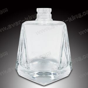  New Customized Crystal White Liquor Brandy Glass Bottle Manufactures