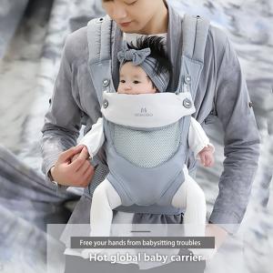 China Adjustable Straps Infant Swaddle Carrier Newborn Easy Wrap OEM ODM on sale