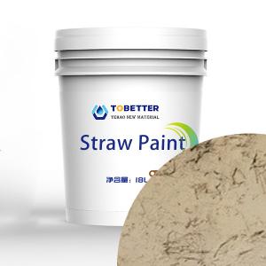  Natural Straw Colour Paint Ecological External Manufactures