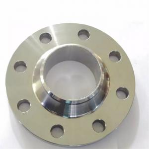 China 2 WN Stainless Steel Flange Fitting ASTM A694 F52 RF Stainless Steel Pipe WN Flange Dimension ASME B 16.5 on sale