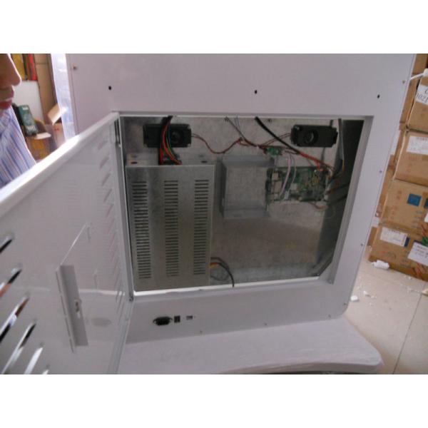 55 inch floor stand TFT LCD LED advertising display screen with wheels