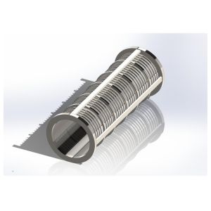 Customized Industrial Sieve Screen with Rounded Corners 1.6-3.5 Sieve Hole Size