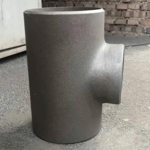 China Sand Blasting Din 2615 Carbon Steel Tees Pipe Fitting Asme B16.9 on sale