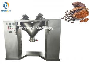 China V Shape Food Powder Machine Dry Cocoa Flour Powdered Milk Blending 50-5000L on sale