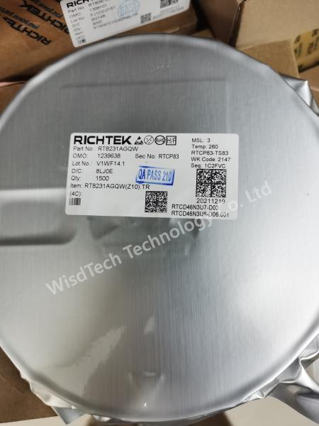 Quality RT8231AGQW  Switching Controllers Complete DDR Memory Power Supply Controller for sale