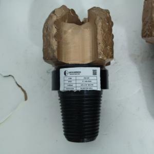 China 200mm Water Well Drill Bit , PDC Drag Bit 4 Bade Steel Body Material on sale