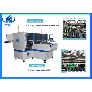  SMD LED Chips Mounting Machine 90K CPH For LED Power Driver / LED Light Manufactures