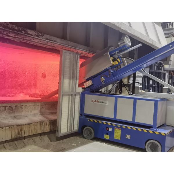 300W Motor Power Flux Injection Machine With 50L Bucket Capacity And 90min Maximum Furnace Time