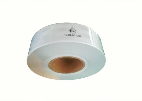 Quality Industrial White Safety Reflective Tape For Trailers Road Warning Signs In Reflective Material for sale