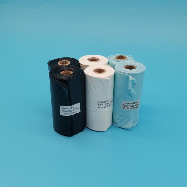 Custom Size 100% Leak-Proof 24 Rolls Ecofriendly 360 Degradable Dog Poop Bags