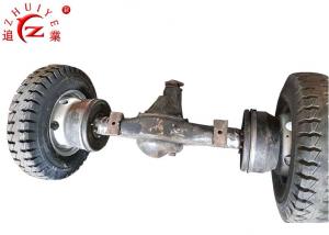  Ductile Iron 5T Loading Tricycle Rear Axle With Oil Brake Manufactures