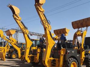 China Deluxe Configuration Backhoe Loader Of Heavy Duty Construction Machine on sale