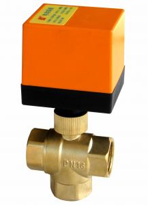  IP55 Motorized Water Valve Ball Structure / Motorised Ball Valve CE Listed Manufactures