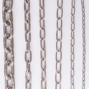 Durable SS304 SS316 SS316L Polished Stainless Steel DIN766 Short Link Chain for Conveyor Manufactures
