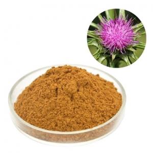 China Le-Nutra Supply milk thistle 80% Silybum Marianum Extract Powder milk thistle seed extract powder on sale