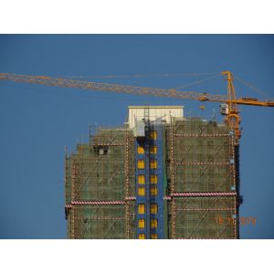 Buy cheap SC200BZ Rack And Pinion 46 M / Min Construction Site Hoist from wholesalers