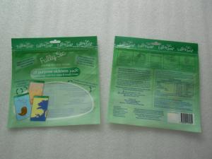  Window Colorful Printed Opaque Grip Seal Bag , Slider Bag Grip Seal Bag Idpe / Portion Bag Manufactures