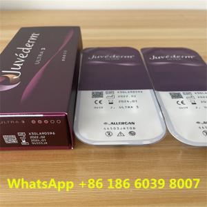  Medical Sodium Hyaluronate Gel Juvederm Ultra 3 And 4 For Wrinkles Manufactures