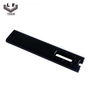  Black Anodizing Extruded Aluminum 6063-T5 machined pole for wall clock support Manufactures