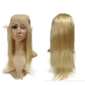  Blonde Color Brazilian Human Hair Lace Front Wigs With Baby Hairline 10 Inch-30 Inch Manufactures