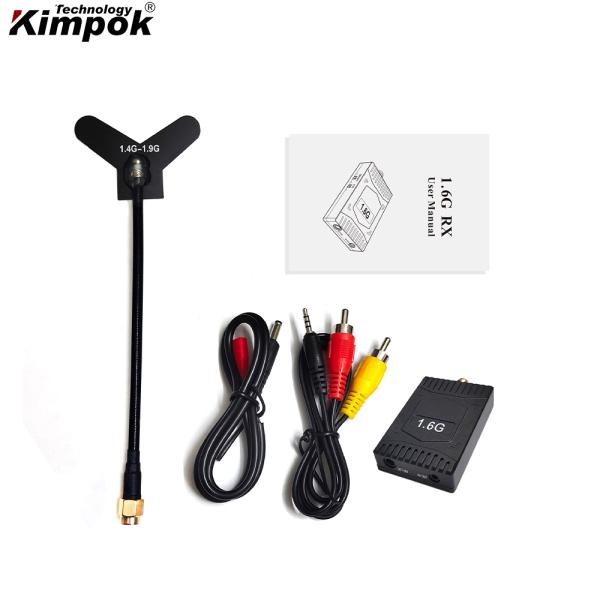 1.6G 1.7G 1.8g FPV VTX 3W Drone Video Transmitter Receiver with IRC-Trump