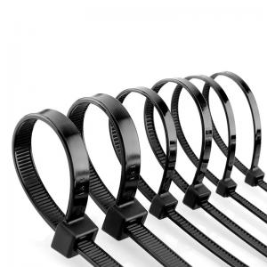  Self Locking Nylon 66 Cable Ties / Zip Ties / Tie Wraps Manufactures