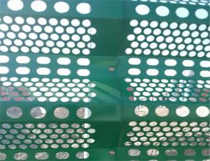  Special Length 11 M Perforated Corrugated Steel Wind Dust Controlling Nets Twins Peaks Manufactures