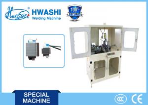  Electrical Transformer Automatic MIG Tig Welder , for E-I Type Transformer Lamination Manufactures