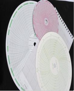 China Chart paper C7-300-0-6 for COBEX 7day 6 inches 152mm circular recording paper on sale
