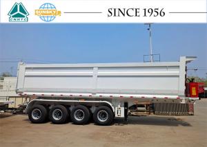 China 4 Axle Dump Trailers Exported To Congo on sale