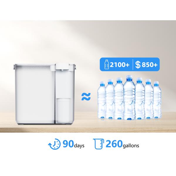 4.5L Capacity Makes Electric Water Filter Pitcher For Family Needs