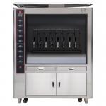 Stainless Steel Electric Single Layer Grill Machine Six Grilling Spaces Time