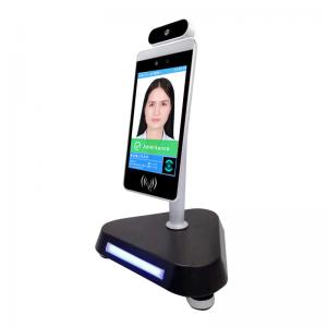  Temp Scanner Smart Pass Screen 8 Android Tablet Face Recognition Digital Thermometer Manufactures