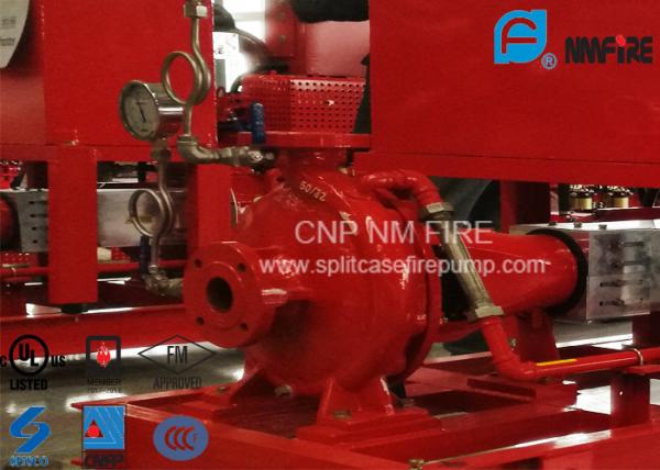 Quality Ductile Cast Iron End Suction Fire Pump Centrifugal With Motor / Magnetic Drive for sale