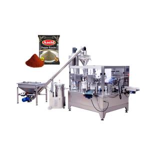 China Sugar Pouch Multihead Weighing Automated Packaging Machine on sale