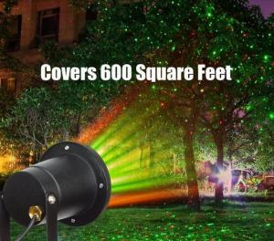outdoor remote control laser christmas lights projector/ solar motion sensor light