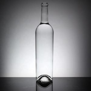  1 Liter Glass Bottle With Rubber Stopper For Liquor With Screen Printing Manufactures