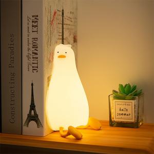  Duck Silicone Night Lamp Baby Night Lights For Nursery Bedroom Office And Breastfeeding Manufactures