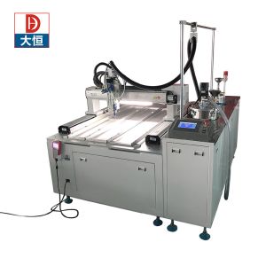  Electric Driven Auto 2 Component Epoxy Potting Machine With Degassing Function Manufactures