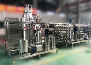  Dairy Milk UHT Sterilizer Machine Milk Processing Line Low Consumption Manufactures