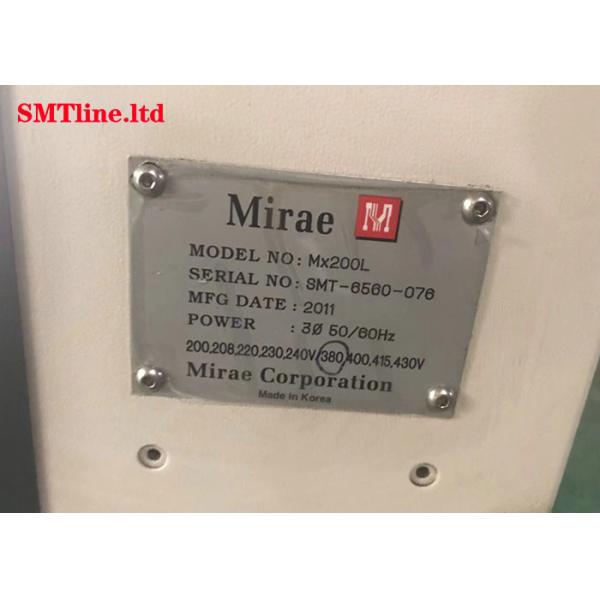 Mirae MX400L MX200L Assembly Line Accurate SMT Pick And Place Machine With 1 Year Warranty