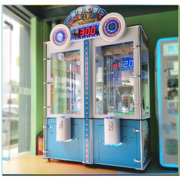 Magic Mega Bonus Arcade Lottery Ticket Machine / Indoor Park Redemption Game Machine