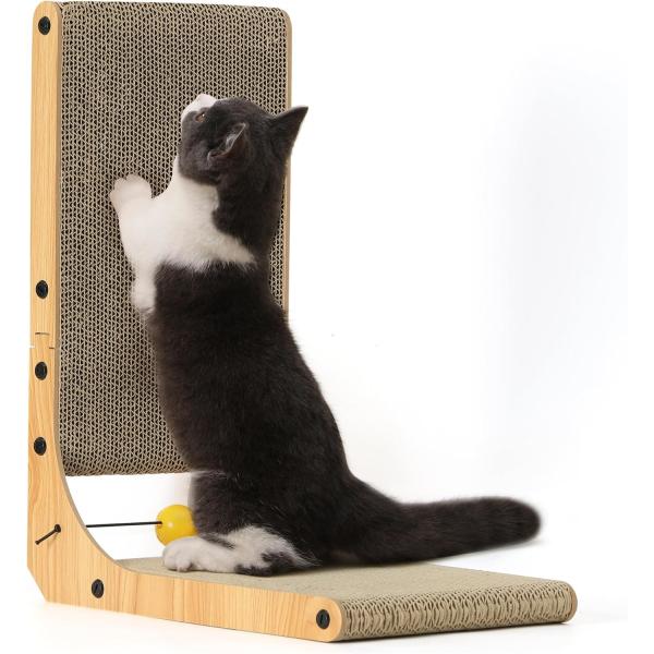 Indoor Corrugated Cardboard Cat Scratcher Luxury Cat Scratch Pad Cardboard